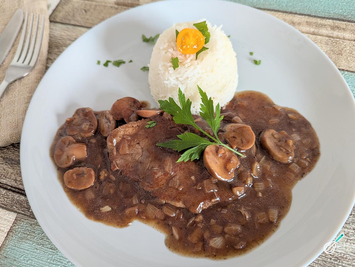 Receita de Alcatra ao molho madeira