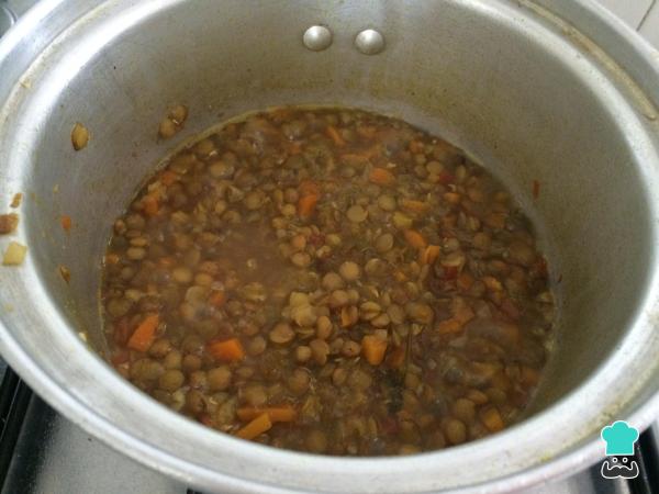 Receita de Lentilha ao curry com peixe - Passo 6