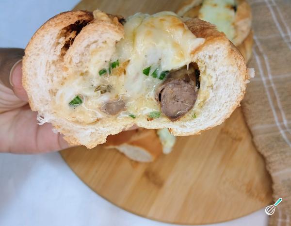 Receita de Pão de alho com coração - Passo 11