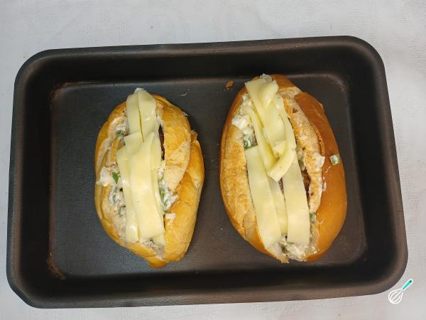 Receita de Pão de alho com coração - Passo 10