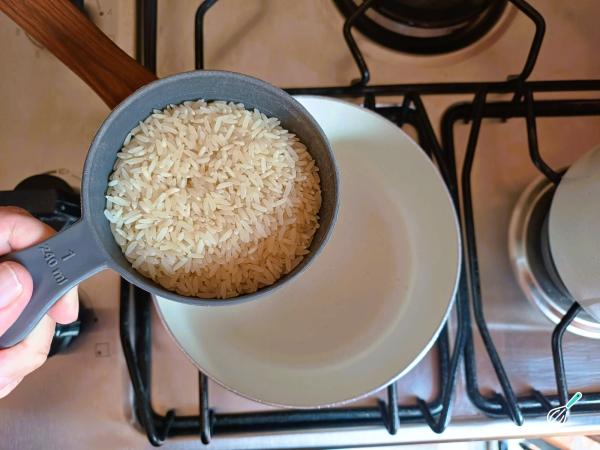Receita de Bolo de arroz doce - Passo 2