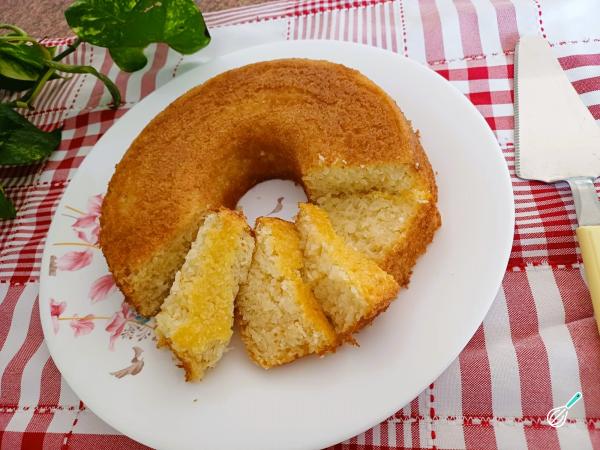 Receita de Bolo de arroz doce - Passo 9