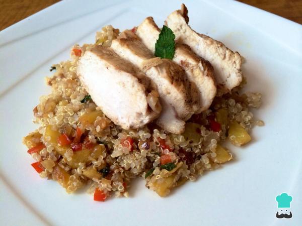 Receita de Quinoa com abacaxi - Passo 6