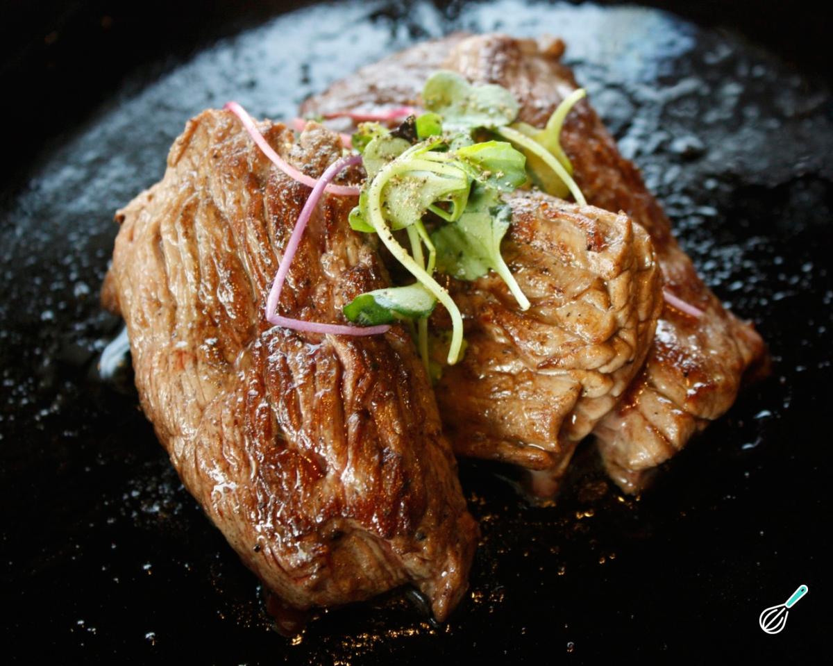 Receita de Bife de lagarto na frigideira