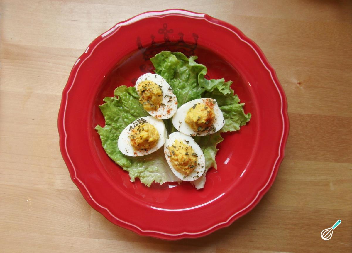 Receita de Ovos do diabo