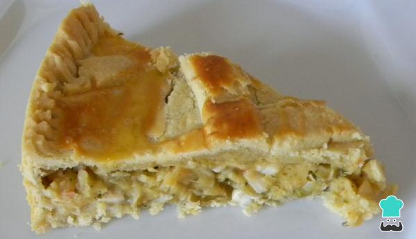 Receita de Torta de bacalhau com palmito - Passo 6
