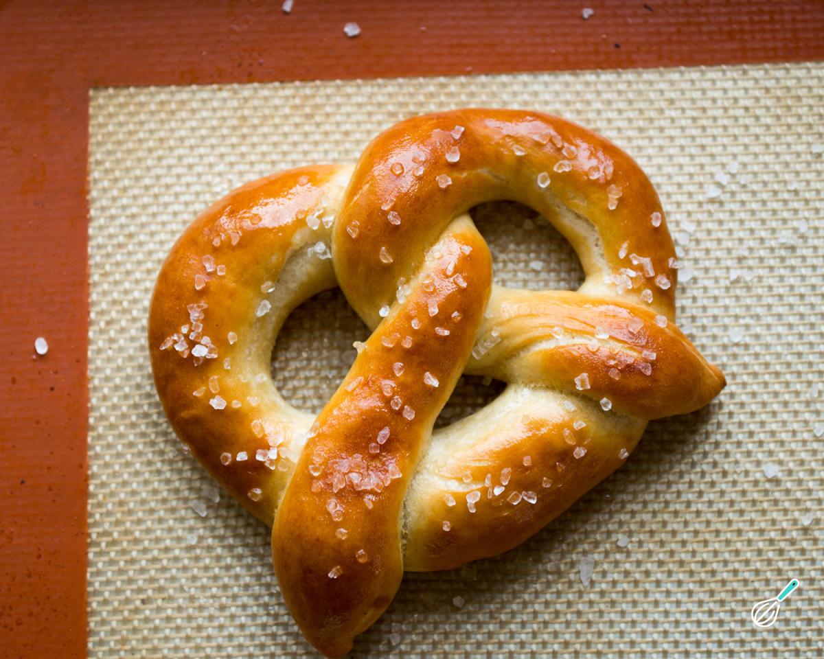 Receita de Massa de pretzel salgado