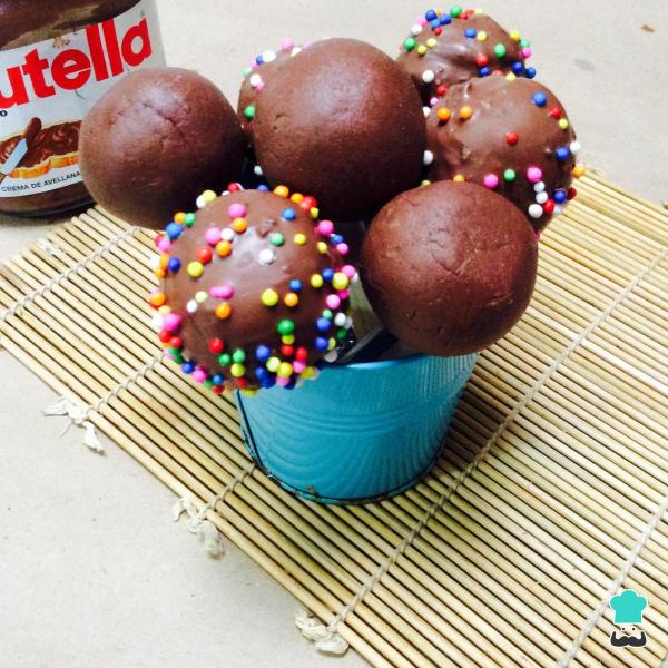 Receita de Cake-pops de Nutella - Passo 5