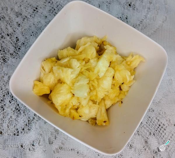 Receita de Doce de abacaxi simples - Passo 2