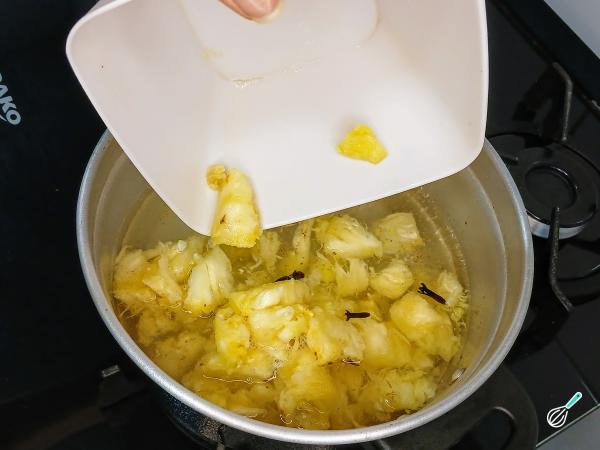Receita de Doce de abacaxi simples - Passo 5