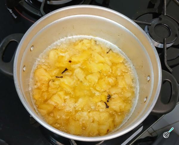 Receita de Doce de abacaxi simples - Passo 6