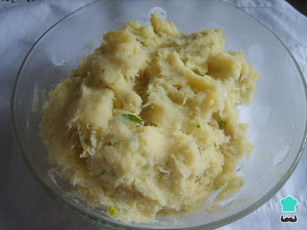 Receita de Bolinho de bacalhau à Bordignon - Passo 1