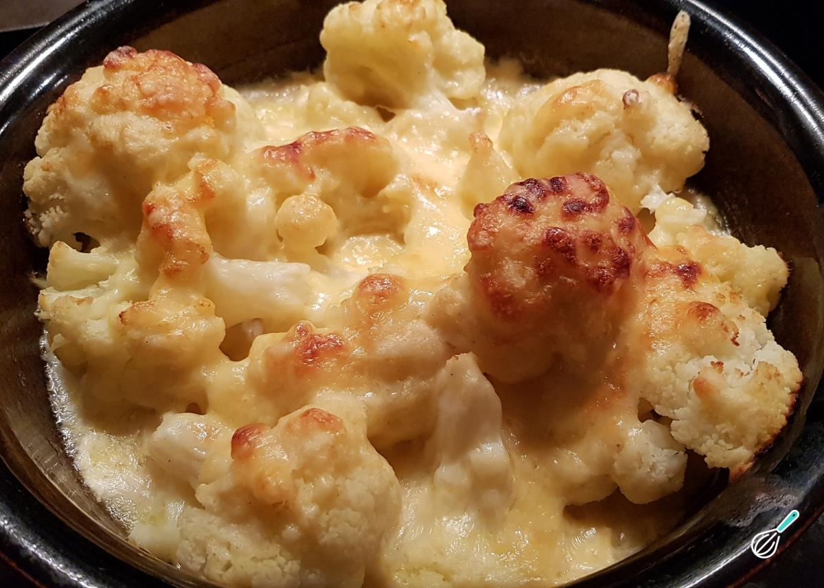 Receita de Couve flor gratinada simples