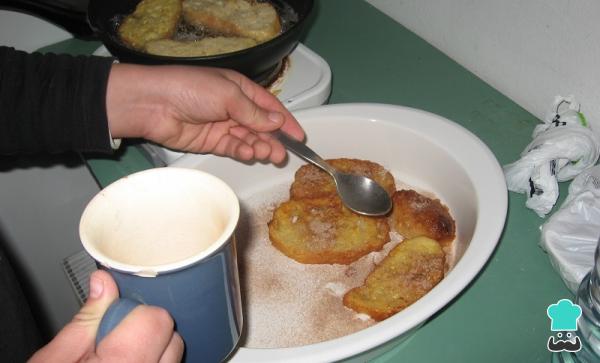 Receita de Rabanada frita - Passo 5