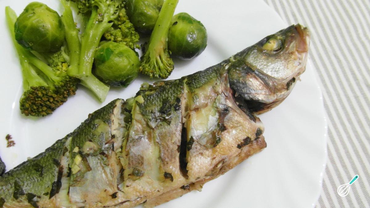 Receita de Robalo assado no forno