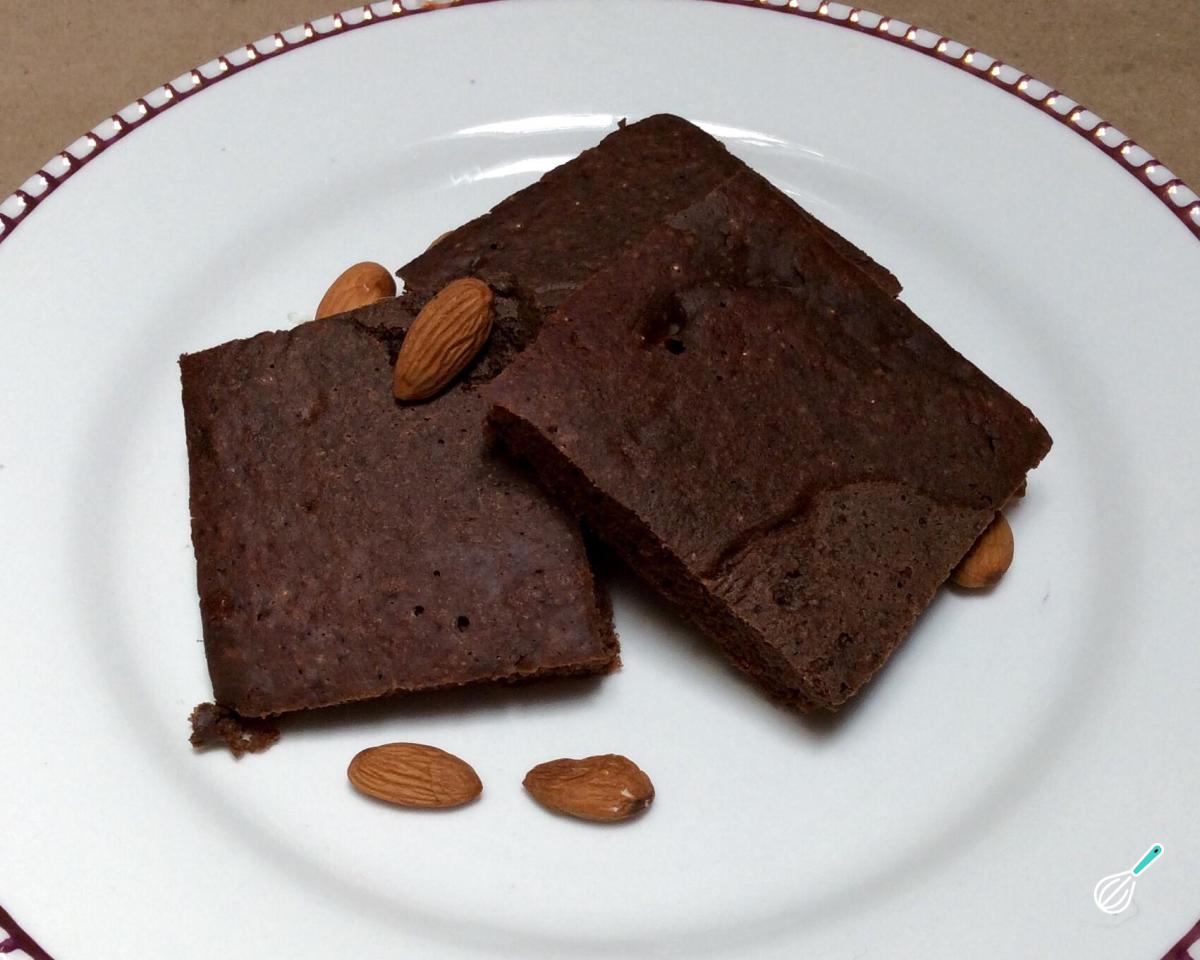 Receita de Brownie de frigideira fit
