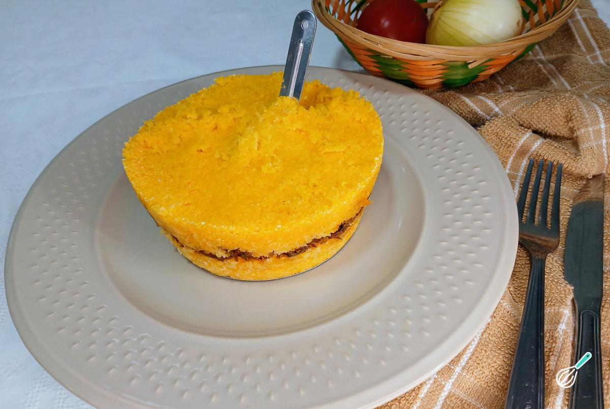 Receita de Cuscuz com charque