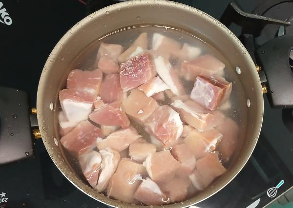 Receita de Cuscuz com charque - Passo 2