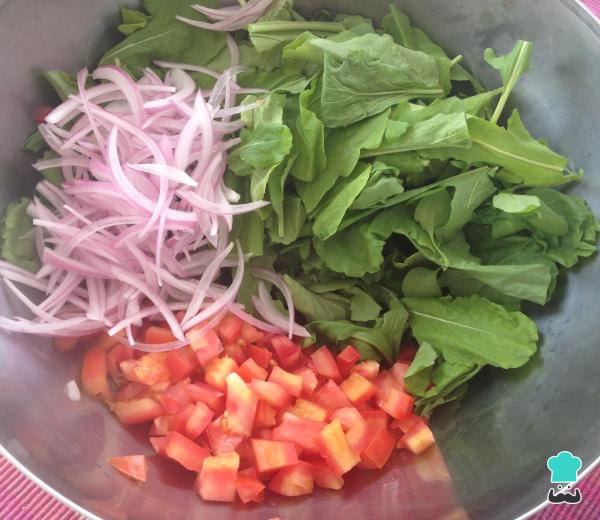 Receita de Salada de salmão e lentilhas - Passo 4