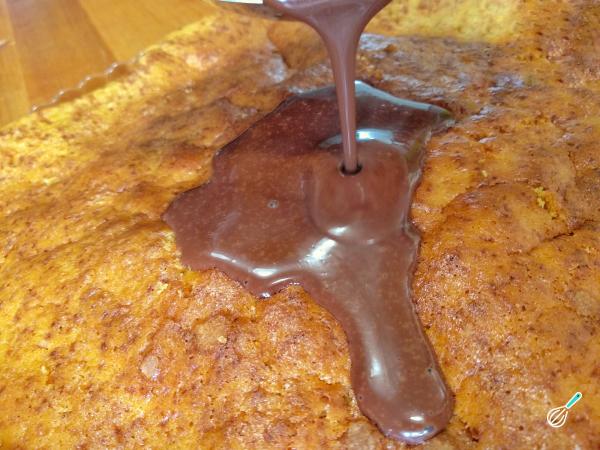 Receita de Bolo de cenoura com laranja - Passo 8