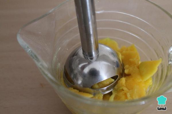 Receita de Molho de manga para salada - Passo 1