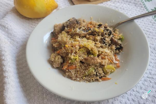 Receita de Risoto fitness