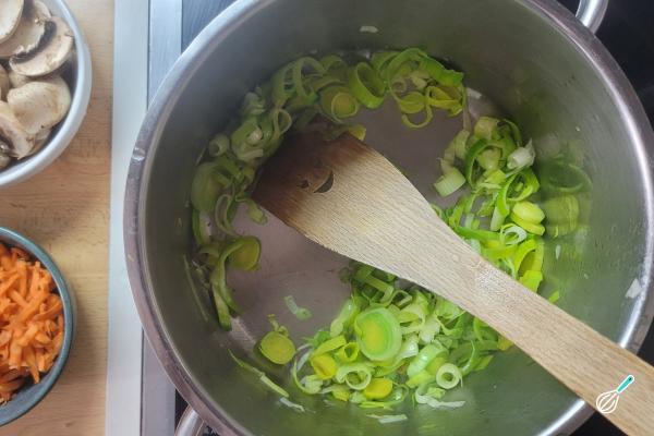 Receita de Risoto fitness - Passo 2