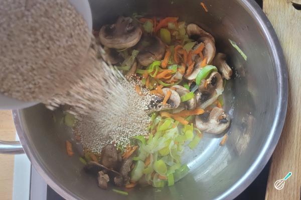 Receita de Risoto fitness - Passo 4