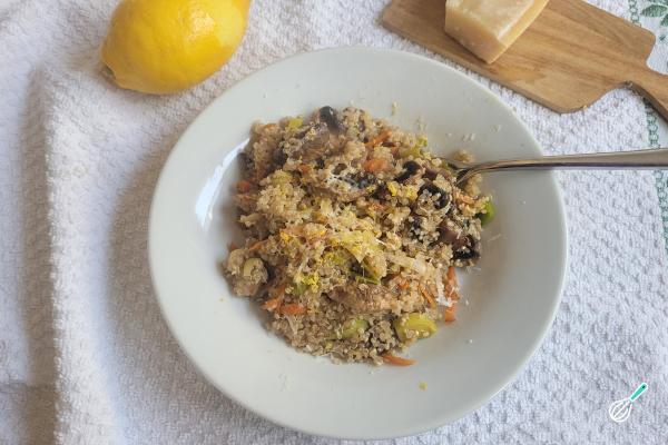 Receita de Risoto fitness - Passo 7