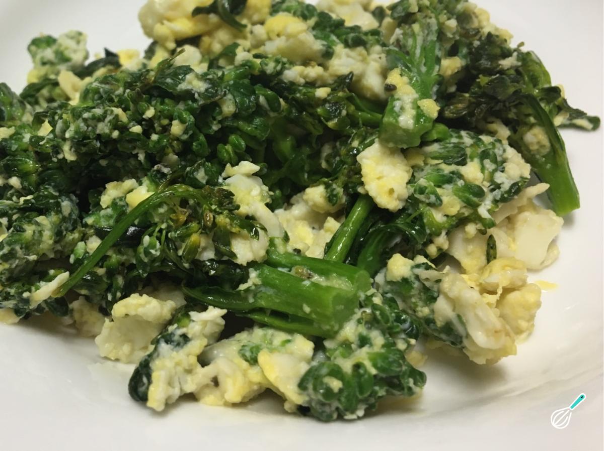 Receita de Farofa de brócolis low carb