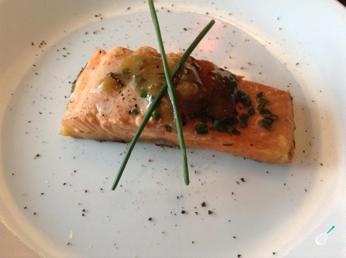 Receita de Salmão marinado com limão