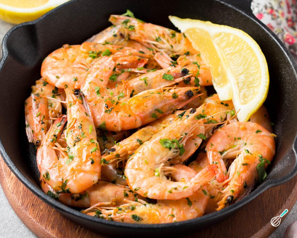 Receita de Camarão frito com casca