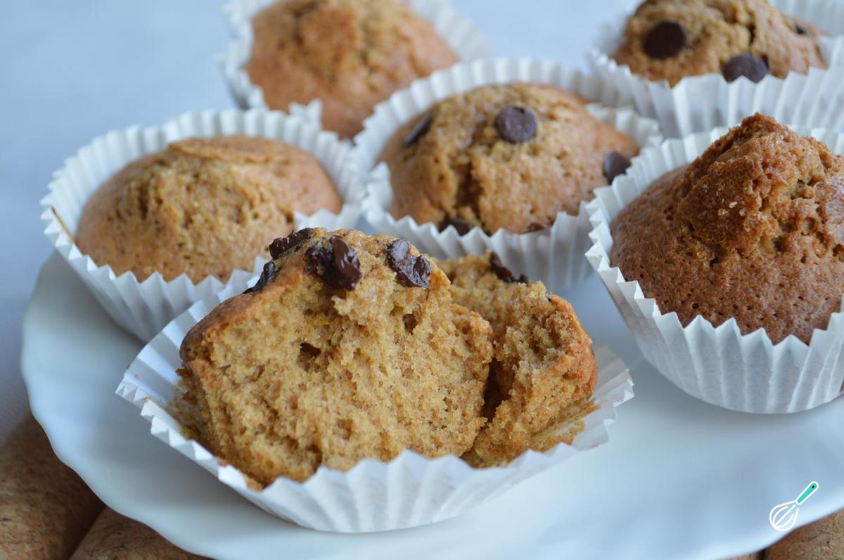 Receita de Muffin integral doce