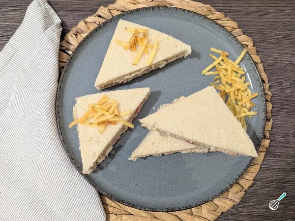 Receita de Sanduíche de sardinha - Passo 8