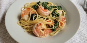 Receita de Macarrão com camarão do Coco Bambu