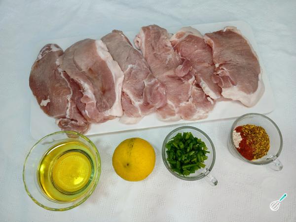 Receita de Lombinho de porco frito - Passo 1