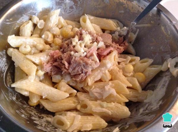 Receita de Salada light de macarrão e atum - Passo 4