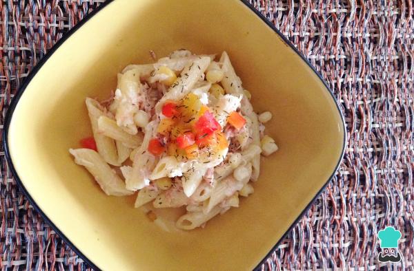 Receita de Salada light de macarrão e atum - Passo 5