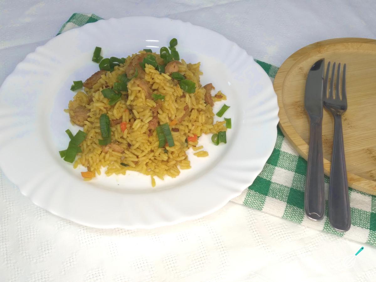 Receita de Arroz com linguiça toscana