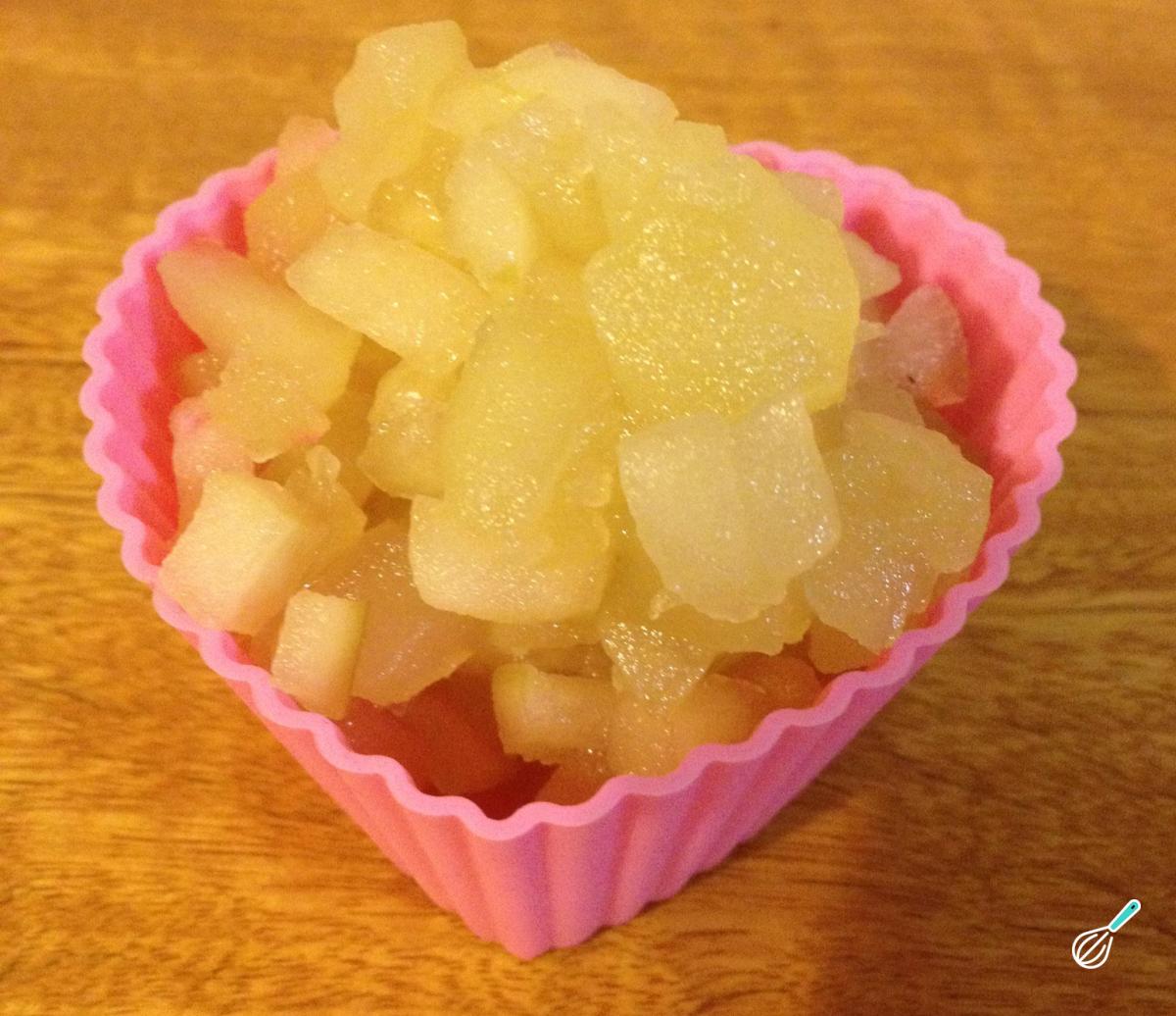 Receita de Compota de maçã verde