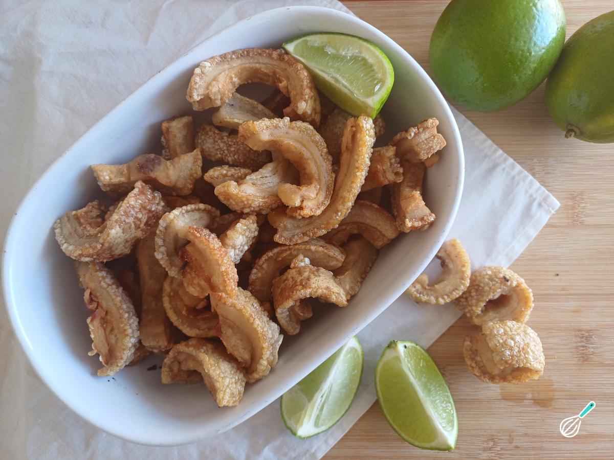 Receita de Torresmo sequinho e crocante