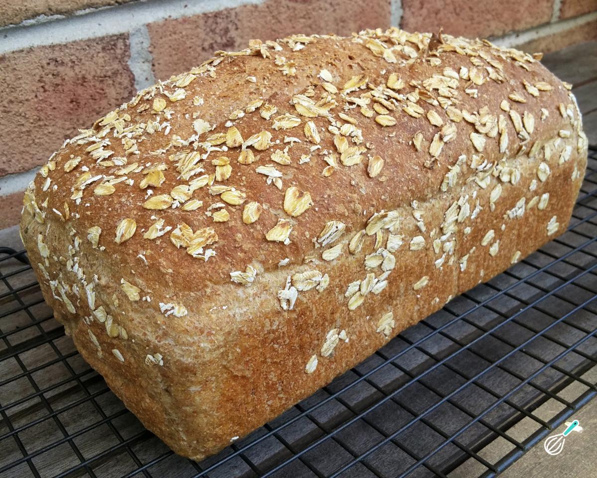 Receita de Pão de aveia e linhaça