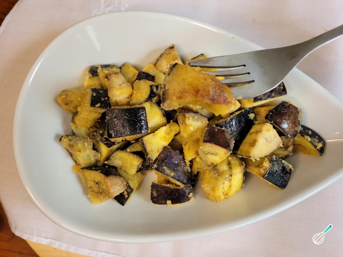 Receita de Berinjela frita sequinha com farinha de trigo