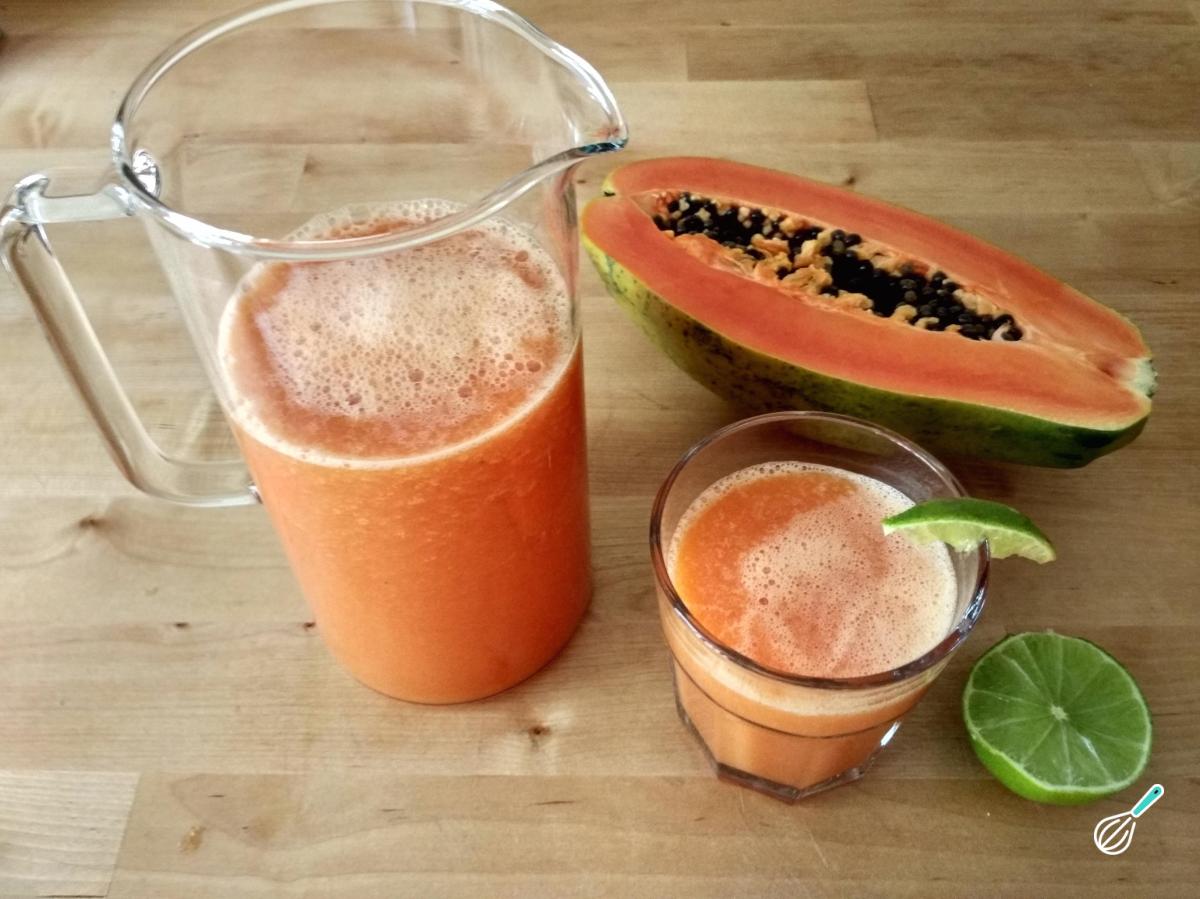 Suco de mamão