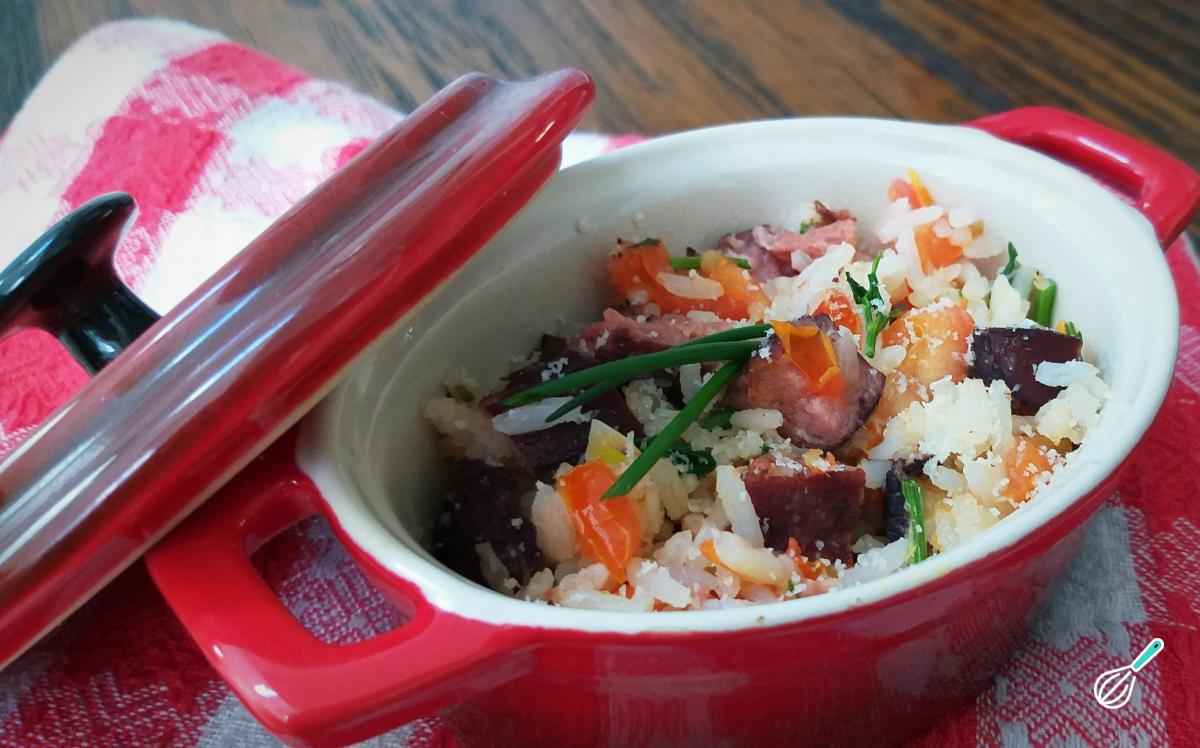 Receita de Carreteiro de linguiça