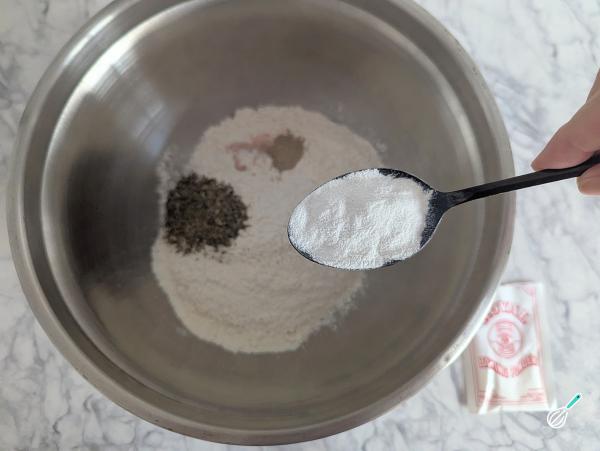 Receita de Torta de ervilha - Passo 2