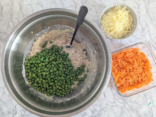 Receita de Torta de ervilha - Passo 5