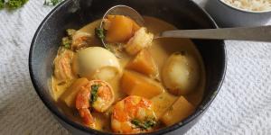 Receita de Camarão com batata