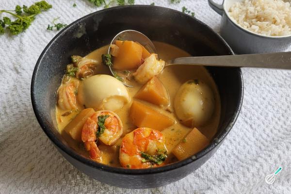 Receita de Camarão com batata