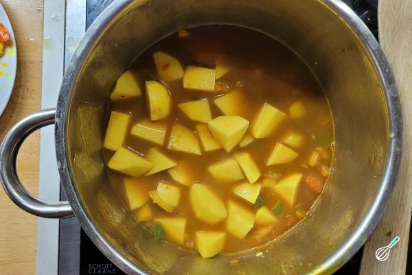 Receita de Camarão com batata - Passo 11